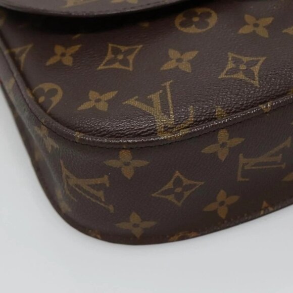 LOUIS VUITTON Monogram Saint Cloud GM Shoulder Bag M51242 LV Auth 139315 - Picture 4 of 16